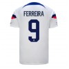 Förenta staterna Jesus Ferreira #9 Hemmatröja VM 2022 Korta ärmar